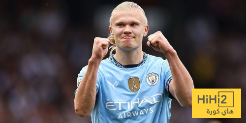 هالاند يعود للتسجيل من اللعب المفتوح