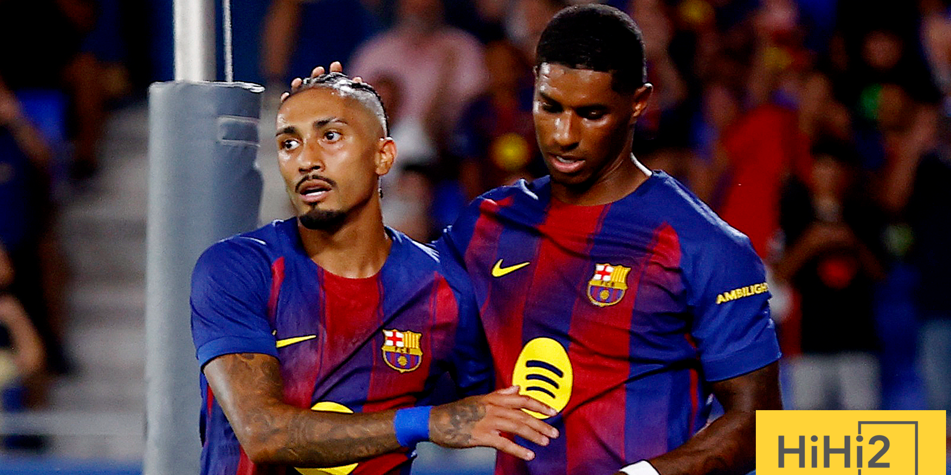 موقف رافينيا وراشفورد النهائي من مواجهة جيرونا