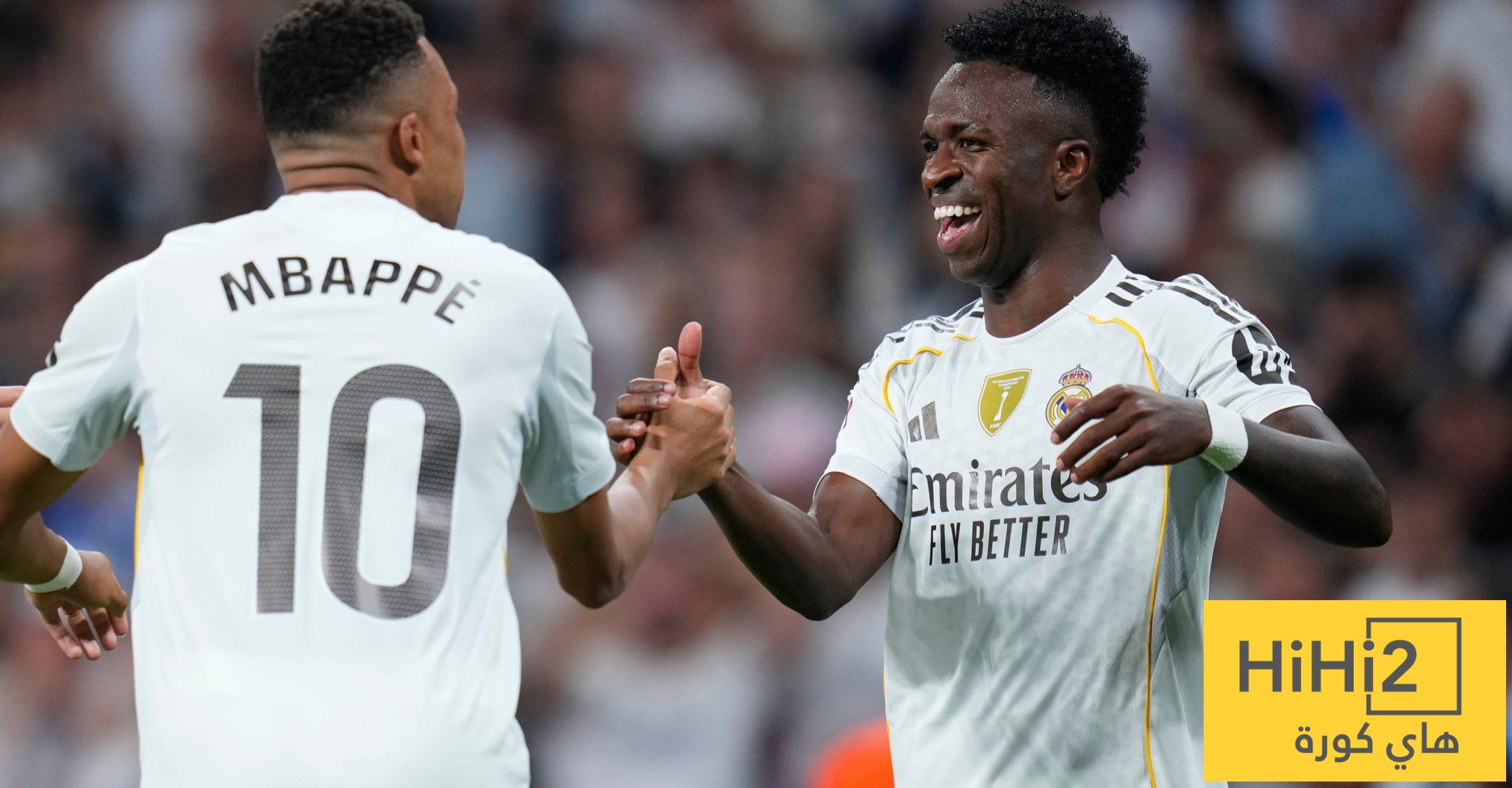 فينيسيوس تأثر بوصول مبابي ولكن ..! فينيسيوس تأثر بوصول مبابي ولكن ..!