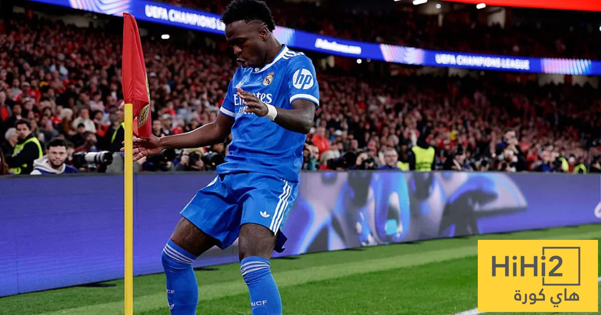 فينيسيوس لم يكن يرغب في إثارة المشاكل