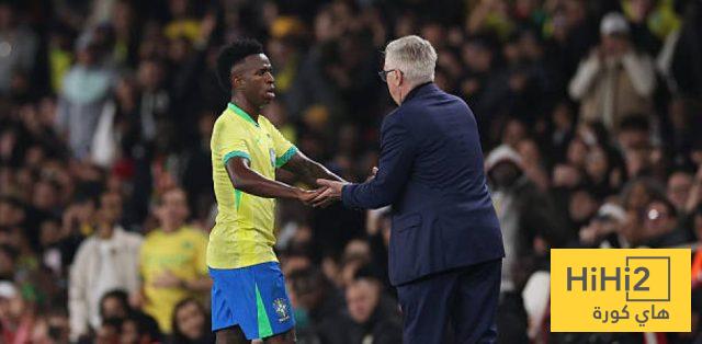 أنشيلوتي: فينيسيوس مع البرازيل مختلف تمامًا عن ريال مدريد 2 أنشيلوتي: فينيسيوس مع البرازيل مختلف تمامًا عن ريال مدريد 1