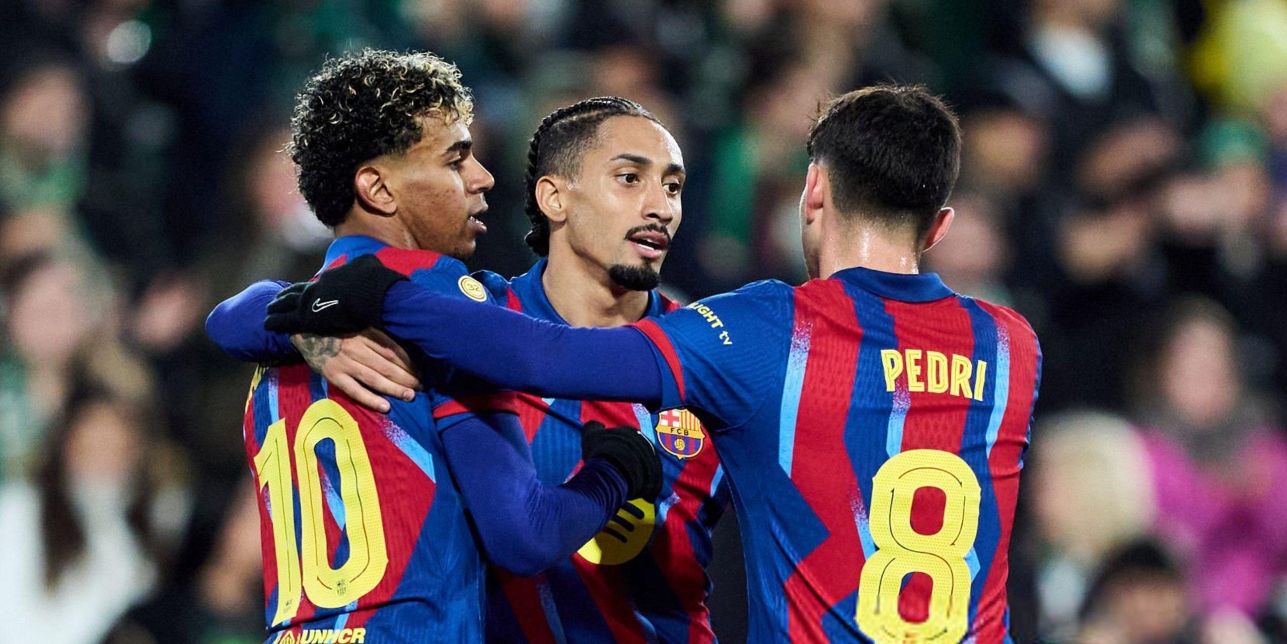 مثلث برشلونة السحري!