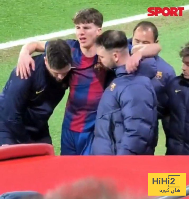 موهبة برشلونة يتعرض لاصابة خطيرة في الركبة 1