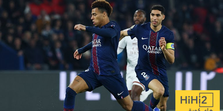 باريس يتقدم على ميتز في الشوط الاول