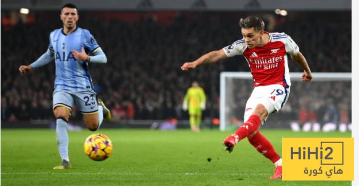 موقف تروسارد من مباراة توتنهام