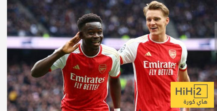 ساكا معتاد على التألق في ديربي لندن