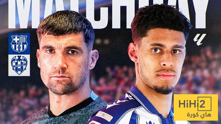 تقييم فريق ليفانتي في الشوط الأول أمام برشلونة