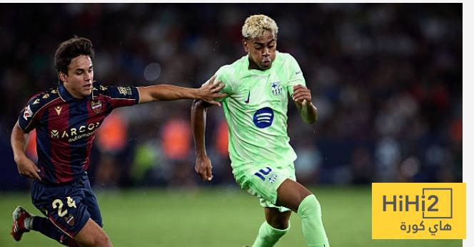 لامين يامال تألق أمام ليفانتي