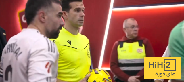 الكشف عن حديث الحكم مع كارفخال وكورتوا بين شوطي مباراة اوساسونا 7