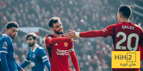 تشكيلة مانشستر يونايتد الرسمية ضد إيفرتون في الدوري الإنجليزي