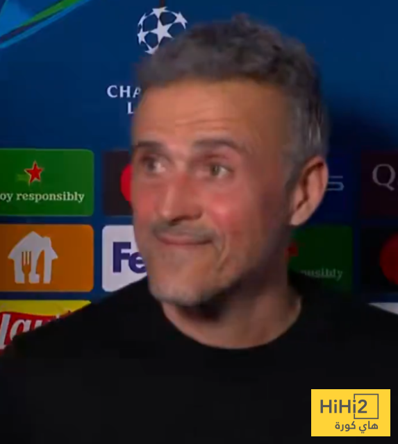 تعليق انريكي على امكانية مواجهة برشلونة في دوري الابطال 1