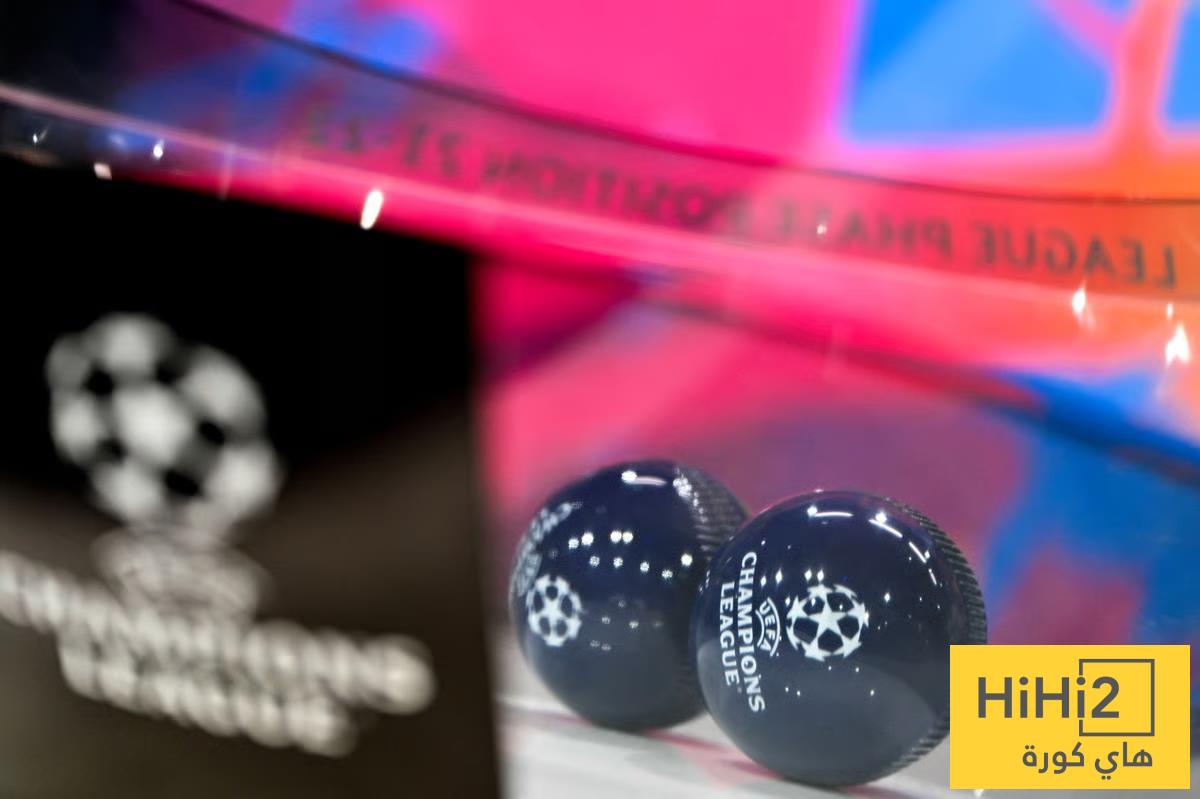 صورة تلخص فشل النظام الجديد والقرعة في دوري الأبطال