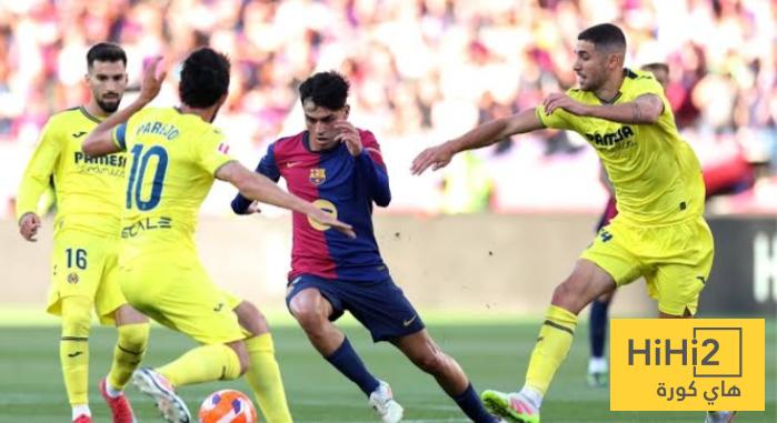 معدل أعمار تشكيلة برشلونة أمام فياريال
