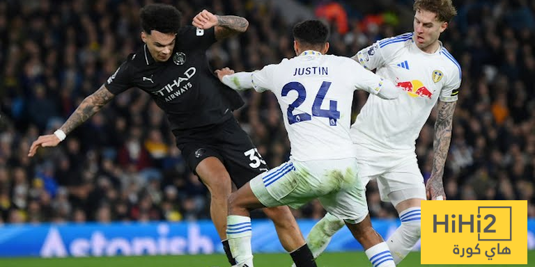 احصائيات مباراة مانشستر سيتي و ليدز احصائيات مباراة مانشستر سيتي و ليدز