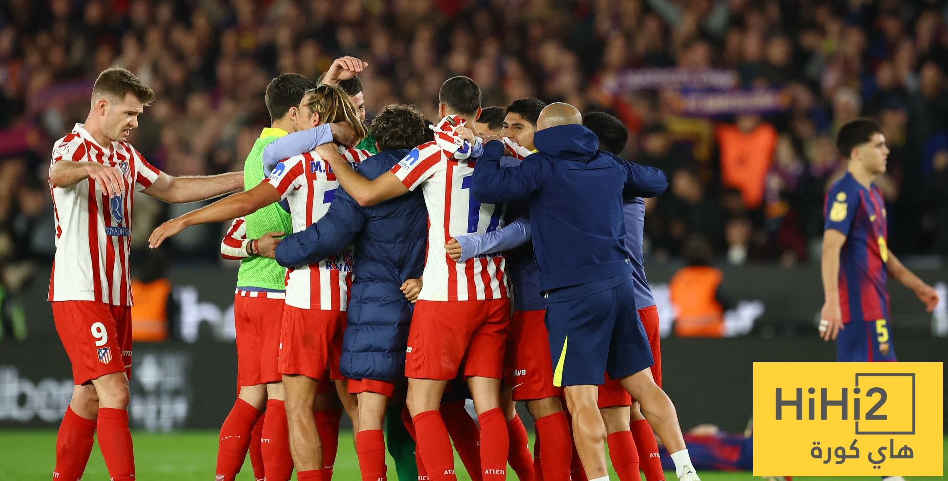 أتلتيكو مدريد وصل للنهائي بطريقة “رديئة”