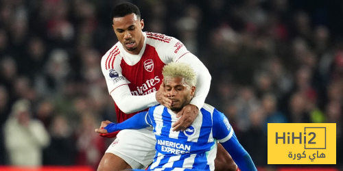 أرسنال يعزز صدارته بالفوز على برايتون بهدف نظيف