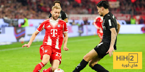 الشوط الأول – بايرن ميونخ يتقدم بهدفين دون رد على مونشنغلادباخ