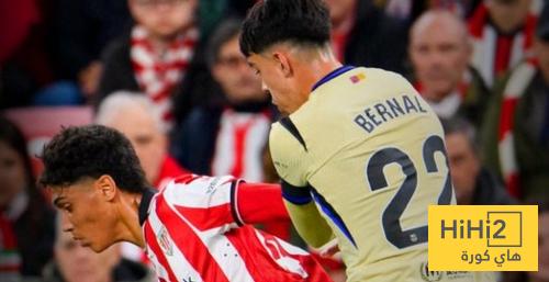 ملخص الشوط الاول من مباراة برشلونة ضد بيلباو