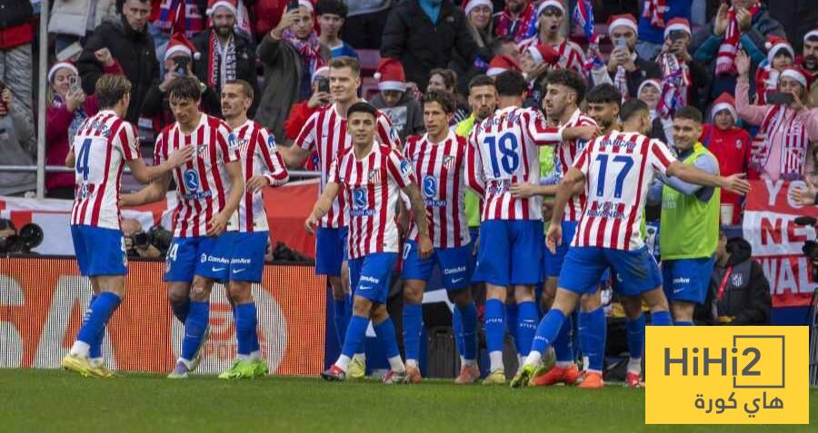 أتلتيكو مدريد موثوق على أرضه ولكن!