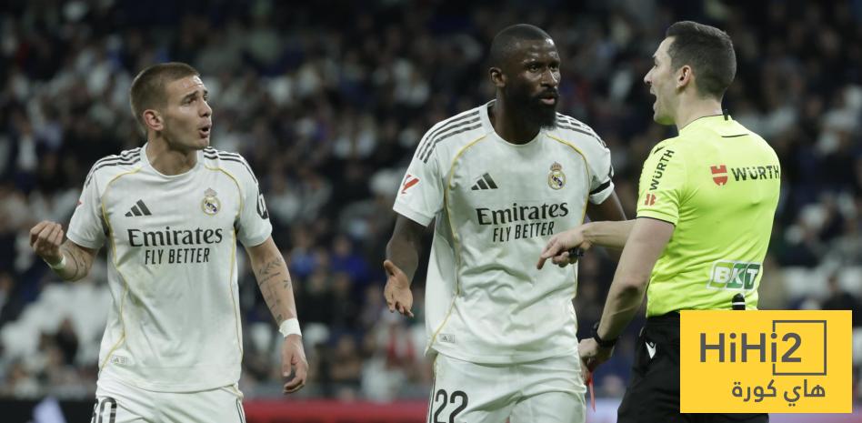 معاقبة حكم مباراة الريال وخيتافي بسبب روديغر !