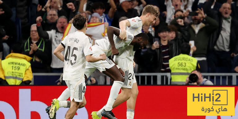 ريال مدريد يسجل الهدف الاول في شباك التشي