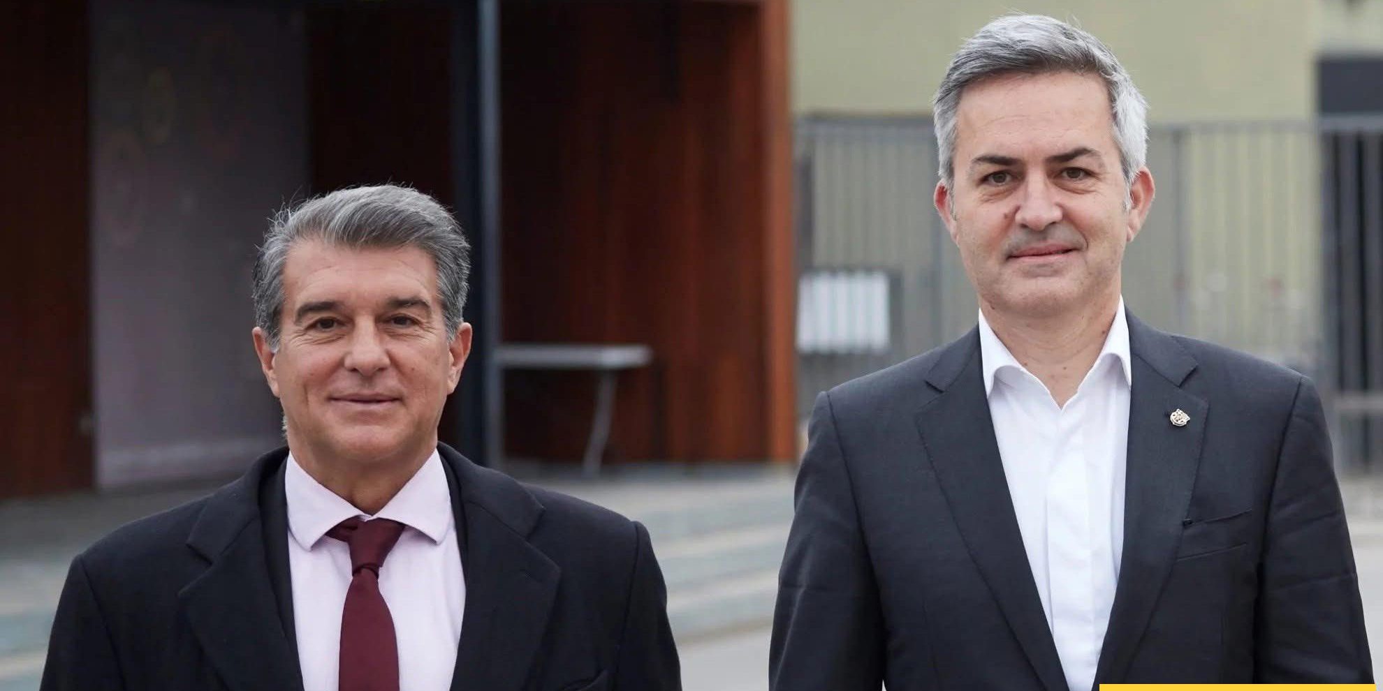 فونت متفائل بالفوز على لابورتا في انتخابات برشلونة