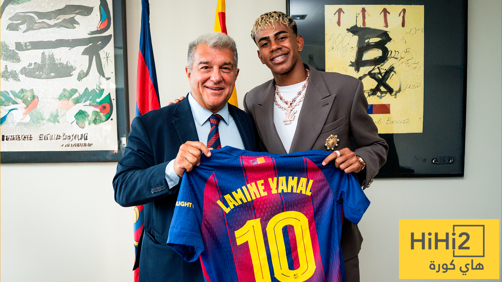 بعد تأييد لامين للابورتا.. ماذا لو فاز فيكتور فونت؟ بعد تأييد لامين للابورتا.. ماذا لو فاز فيكتور فونت؟