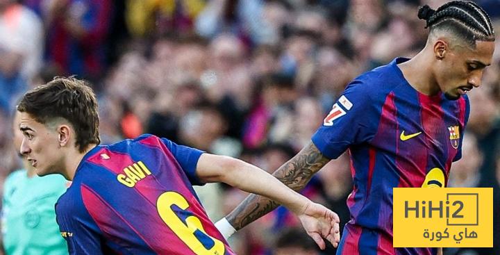 لفتة تقدير من رافينيا وأراوخو تجاه غافي