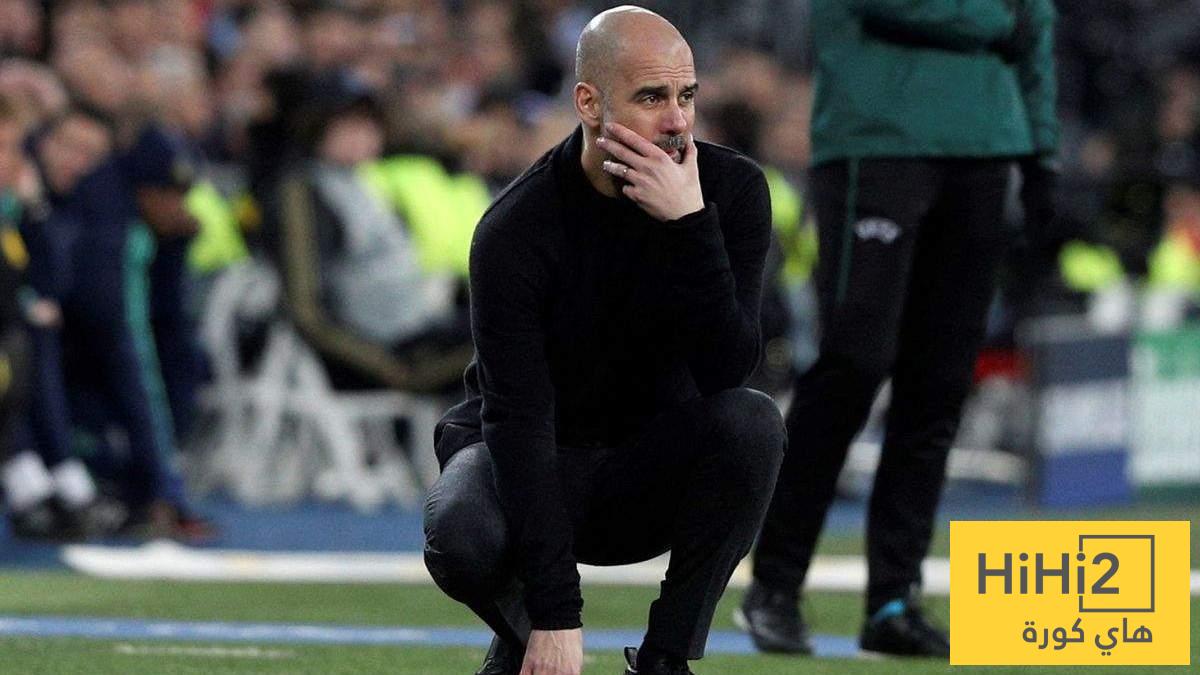 غوارديولا يفكر في الابتعاد عن دكة البدلاء