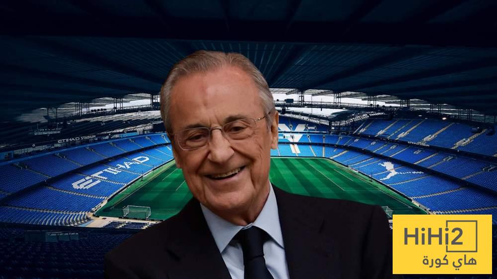 بيريز يتدخل قبل مواجهة ريال مدريد ومانشستر سيتي