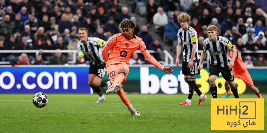 لامين يضرب نيوكاسل بالهدف الثالث