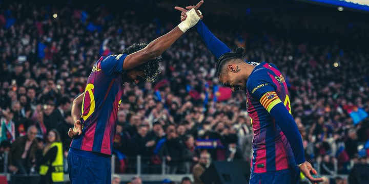 احصائيات الشوط الاول من مباراة برشلونة ونيوكاسل