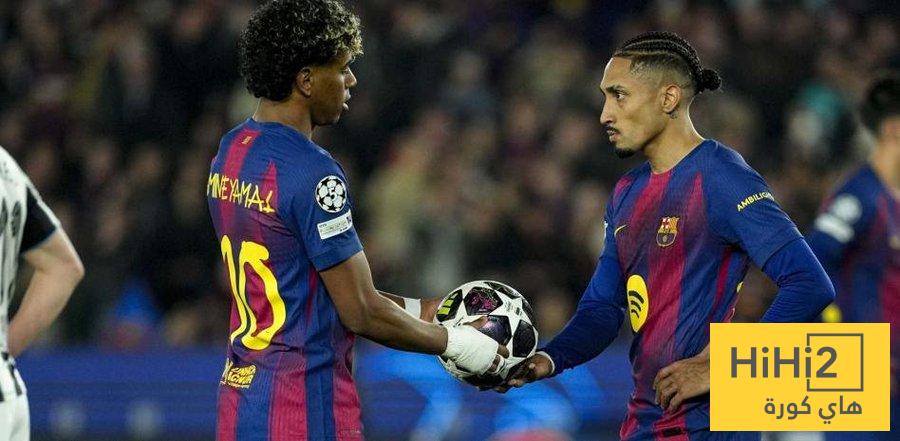 حيلة ذكية من لاعبي برشلونة أمام نيوكاسل !