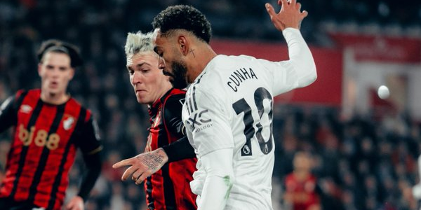 تقييم لاعبي مانشستر يونايتد امام بورنموث في الشوط الاول