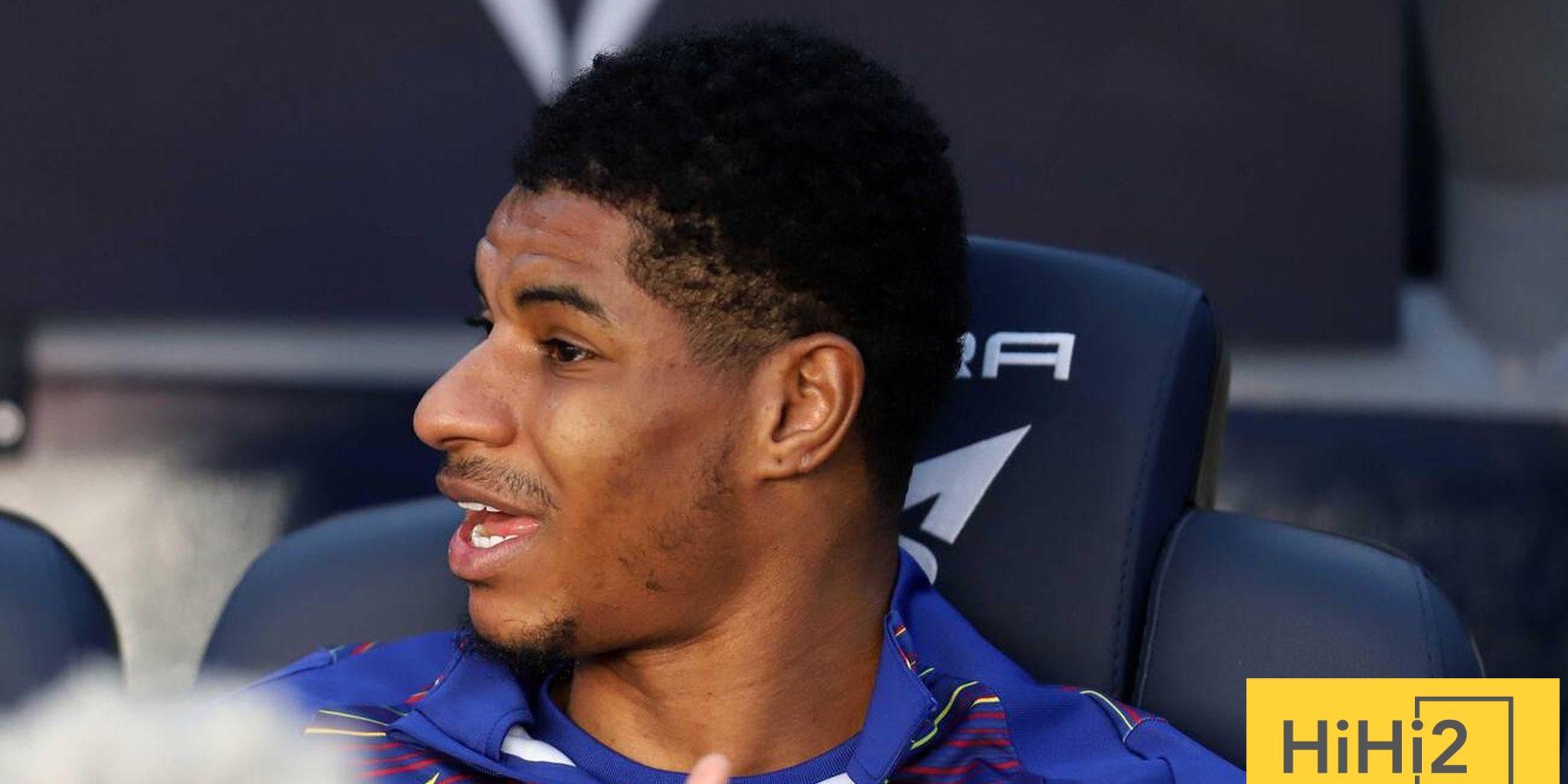 سبب قلة مشاركة راشفورد مع برشلونة