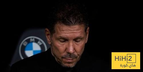 صورة .. رد فعل سيميوني على ثلاثية الريال