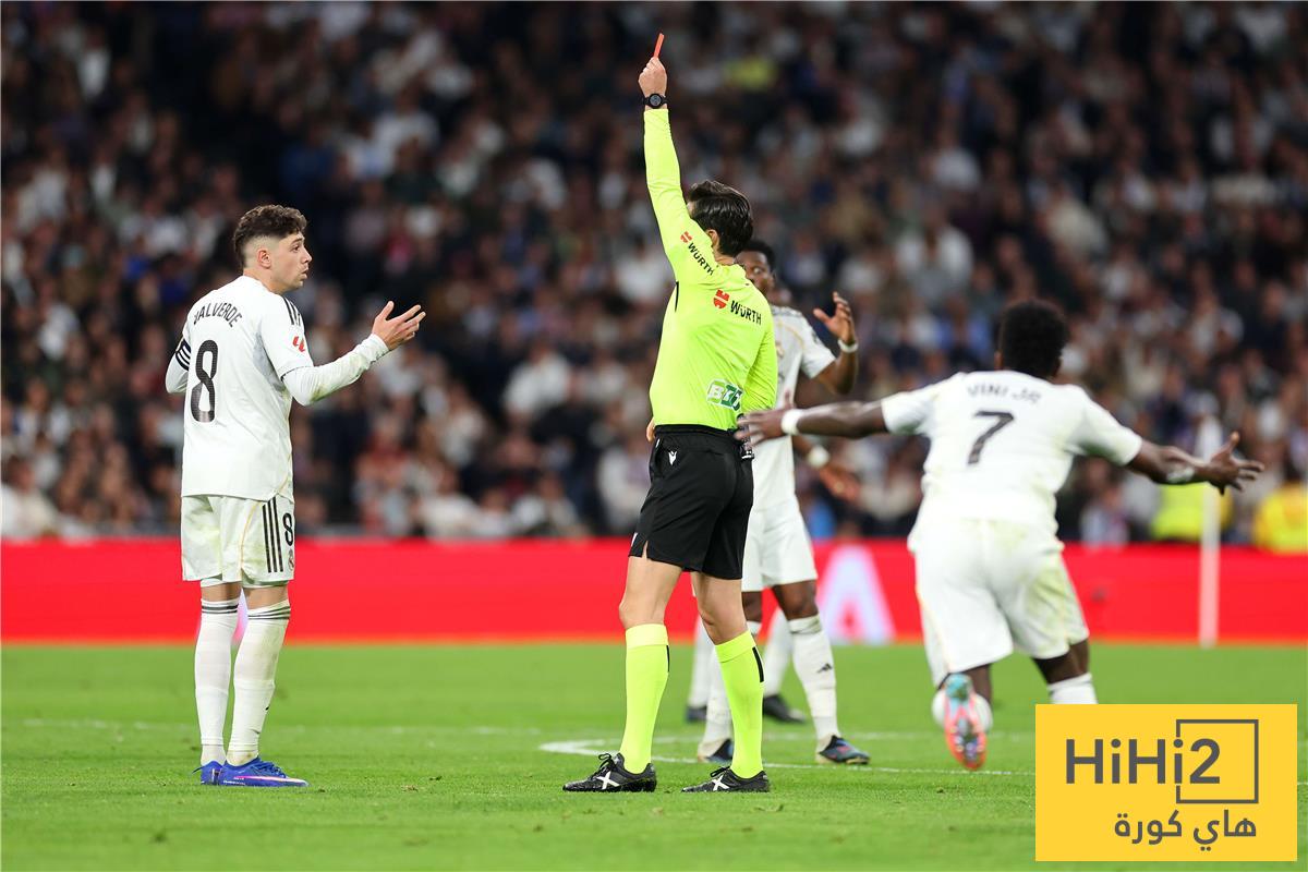 فالفيردي مهدد بالإيقاف لمباراتين