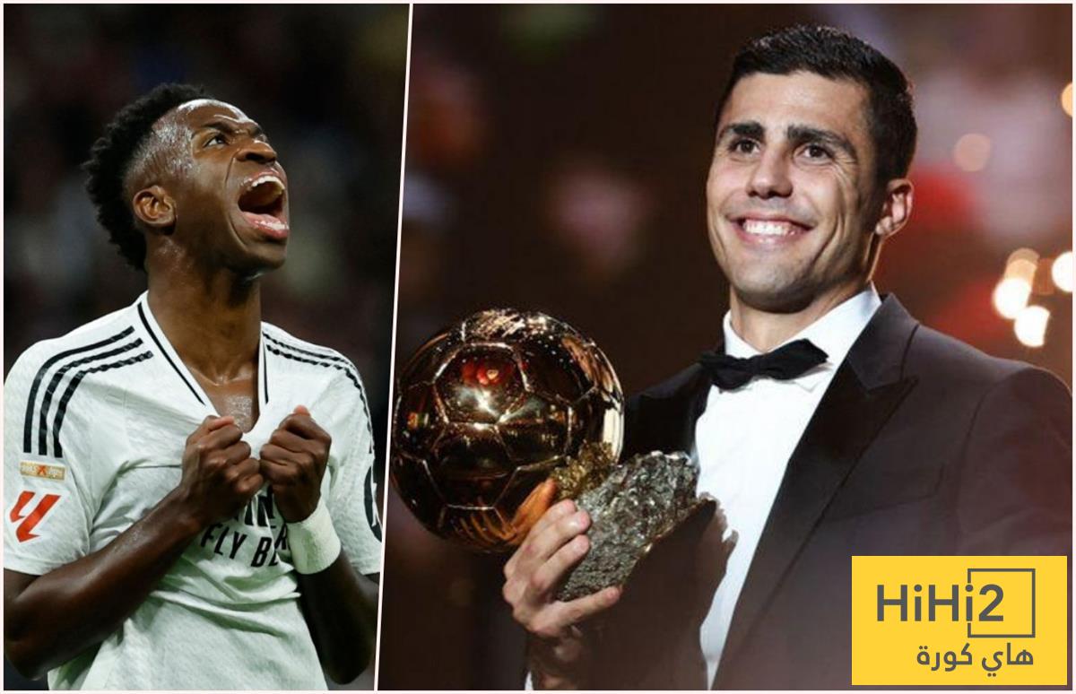 رودري يكشف السر وراء غضب فينيسيوس بعد فوزه بالكرة الذهبية رودري يكشف السر وراء غضب فينيسيوس بعد فوزه بالكرة الذهبية