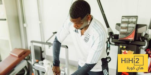 صورة .. بوجبا وفاتي يتدربا في برشلونة