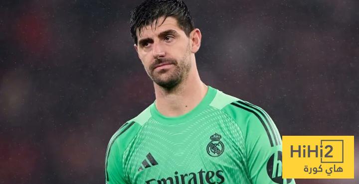 أنباء سيئة في ريال مدريد بشأن كورتوا