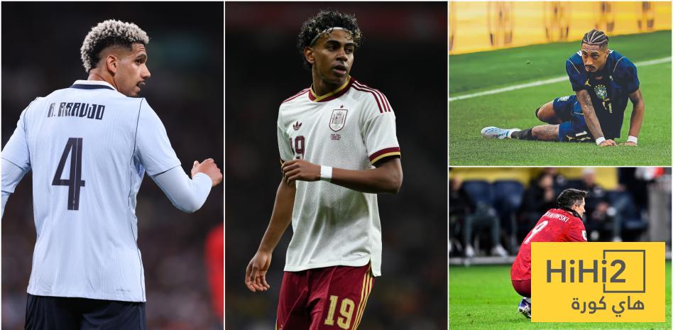 حصيلة التوقف الدولي للاعبي برشلونة