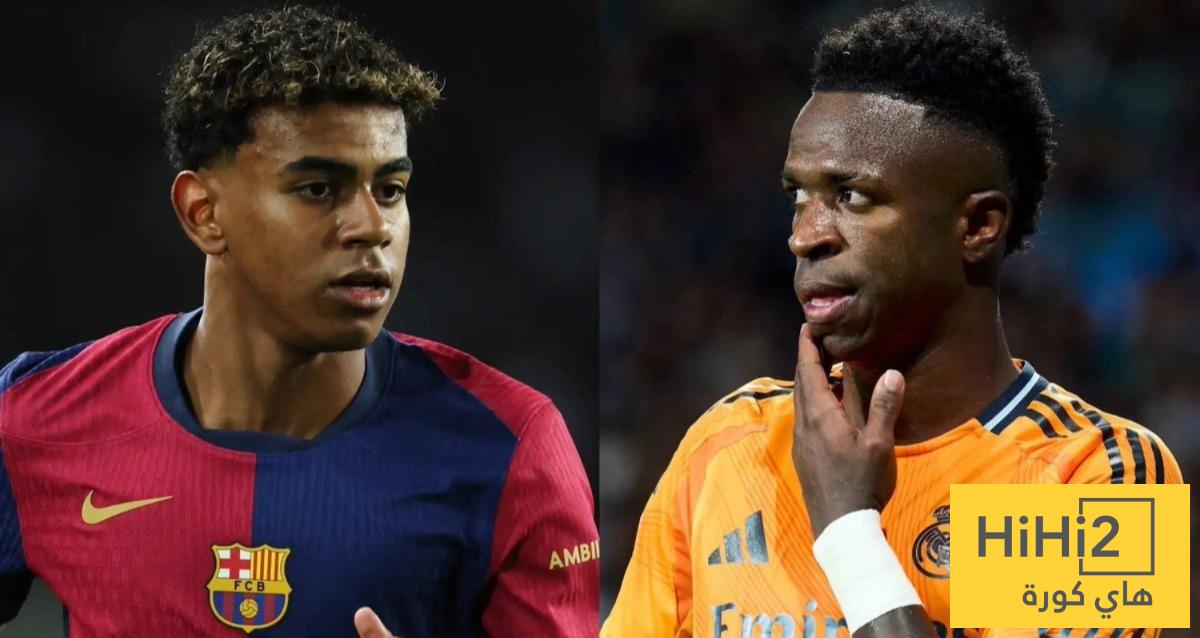 صورة: فينيسيوس يتفاعل مع منشور لامين