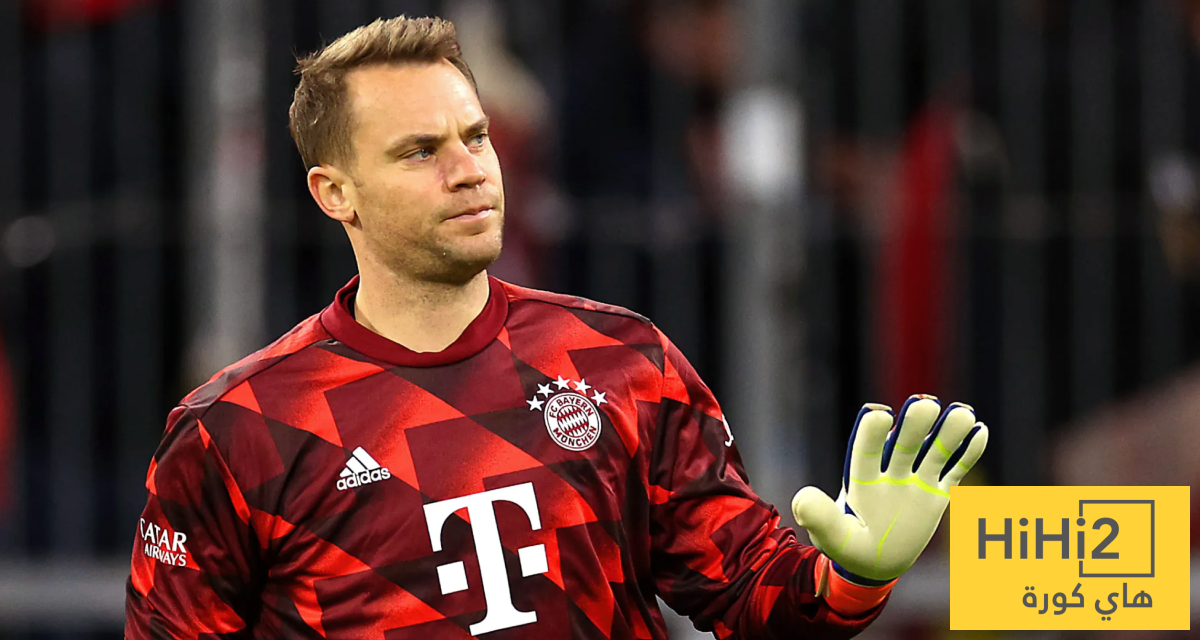 صورة – نوير يعطي دفعة قوية لبايرن ميونخ صورة – نوير يعطي دفعة قوية لبايرن ميونخ