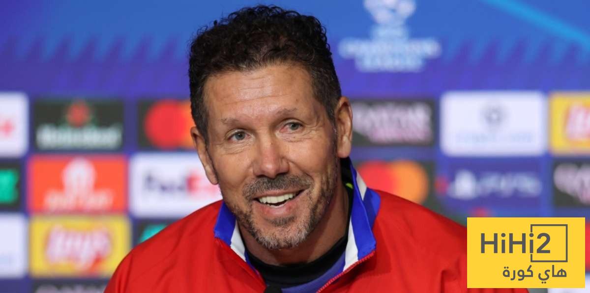 ملخص المؤتمر الصحفي لـ سيميوني قبل لقاء برشلونة