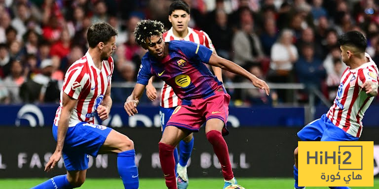 ترتيب الدوري الاسباني بعد فوز برشلونة على اتلتيكو