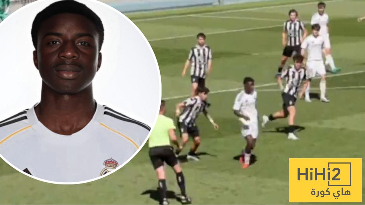 كانتي جديد يبرز في أكاديمية ريال مدريد