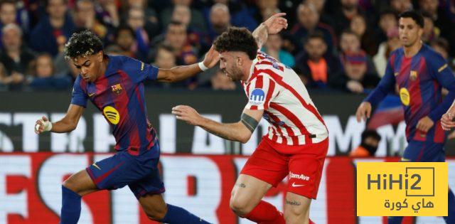 قائمة المهددين بالإيقاف من لاعبي برشلونة وأتلتيكو في لقاء الإياب