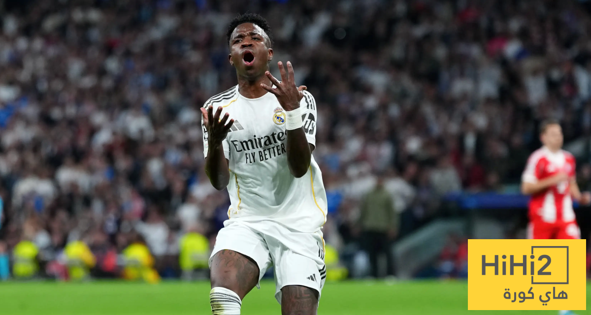 أرقام فينيسيوس جونيور ضد بايرن ميونخ