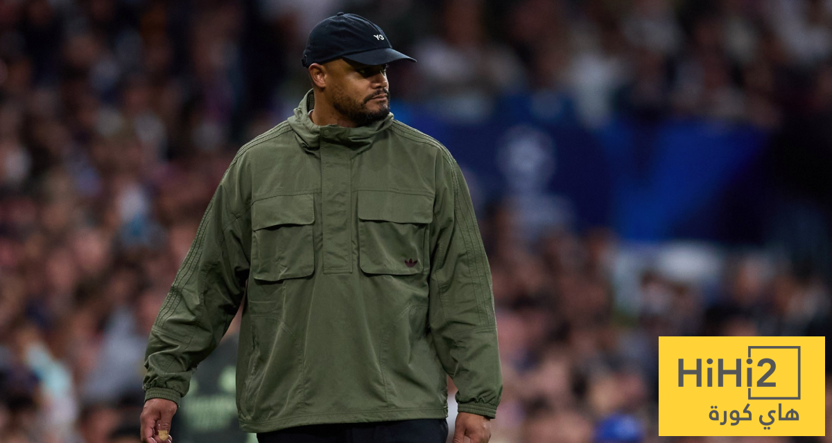 كومباني: يجب تحسين أدائنا في مباراة الإياب ضد ريال مدريد