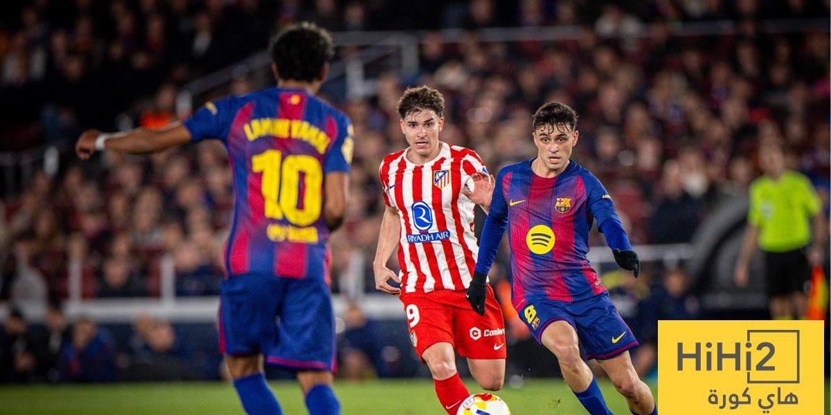 قائمة برشلونة الرسمية لمواجهة أتلتيكو مدريد